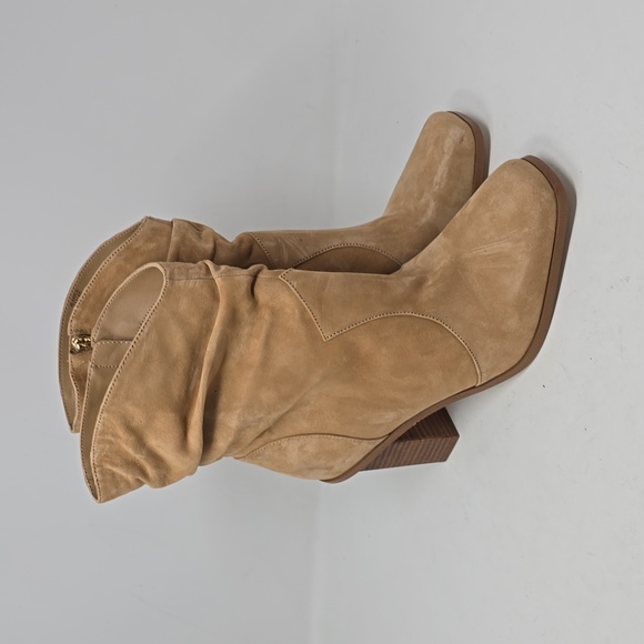 Jessica Simpson Arrla Slouchy Booties Camel Color Size 9 - Picture 3 of 6